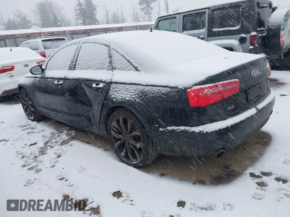 2013 Audi A6 Premium Plus z VIN WAUGFAFC2DN022656, wystawiony jako IAAI lot #41555265 z przebiegiem 93 656 mil mil oraz . Historia ofert i sprzedaży dostępna na DreamBid. Obrazek 3.