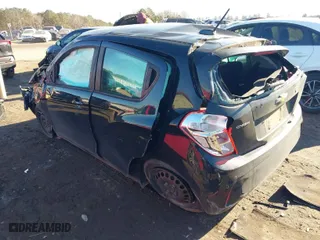 2017 Chevrolet Spark LS with VIN KL8CA6SA5HC822489, listed as a IAAI auction lot 41305705 with 101,315 mi miles. Bid and sale history available at carsss.com. Image 3.