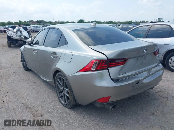 2016 Lexus IS 350 with VIN JTHBE1D29G5025051, listed as a IAAI auction lot 42132701 with 141,195 mi miles and . Bid and sale history available at DreamBid. Image 3.
