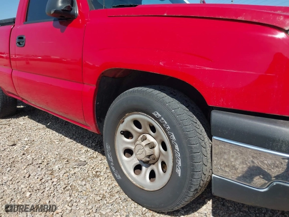 2006 Chevrolet Silverado 1500 Work Truck with VIN 3GCEC14X16G228037, listed as a IAAI auction lot 42061263 with 246,604 mi miles. Bid and sale history available at carsss.com. Image 6.