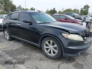 2004 Infiniti FX with VIN JNRAS08U24X106646, listed as a IAAI auction lot 42553212 with 380,283 mi miles and . Bid and sale history available at DreamBid. Image 1.