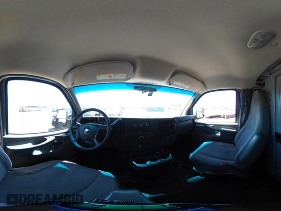 2015 Chevrolet Express Cargo with VIN 1GCWGFCF5F1287900, listed as a IAAI auction lot 42158192 with 203,632 mi miles. Bid and sale history available at carsss.com. Image 18.
