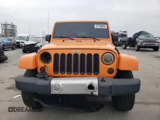 2013 Jeep Wrangler Sahara с VIN 1C4AJWBG4DL557688, выставлен на аукционе Copart как лот 57789095 с пробегом 104 461 миль миль и Списание • Salvage title. История ставок и продаж доступна на DreamBid. Изображение 5.