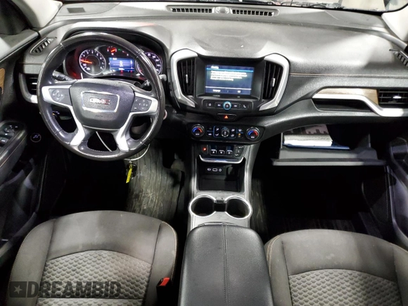 2019 GMC Terrain SLE with VIN 3GKALTEX5KL225950, listed as a Copart auction lot 42687305 with 93,845 mi miles and Salvage Title. Bid and sale history available at carsss.com. Image 8.