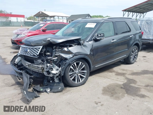2016 Ford Explorer Platinum z VIN 1FM5K8HT4GGB49067, wystawiony jako IAAI lot #42093235 z przebiegiem 138 272 mil mil oraz . Historia ofert i sprzedaży dostępna na DreamBid. Obrazek 20.