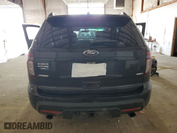 2015 Ford Explorer Sport с VIN 1FM5K8GTXFGB72384, выставлен на аукционе Copart как лот 55930415 с пробегом 196 825 миль миль и Списание • Salvage title. История ставок и продаж доступна на DreamBid. Изображение 6.