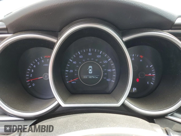 2015 Kia Optima LX with VIN 5XXGM4A72FG451685, listed as a Copart auction lot 57644515 with 182,561 mi miles and Salvage title. Bid and sale history available at DreamBid. Image 9.