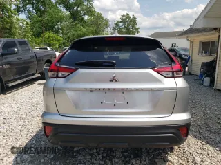 2025 Mitsubishi Eclipse Cross ES with VIN JA4ATUAA0SZ005444, listed as a Copart auction lot 59668715 with 321 mi miles and Salvage title. Bid and sale history available at DreamBid. Image 6.
