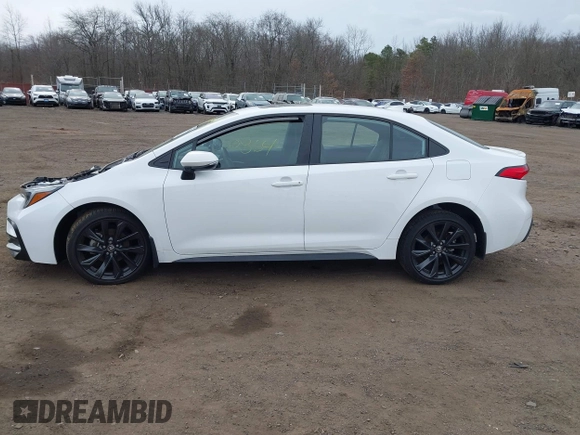 2023 Toyota Corolla SE with VIN 5YFP4MCE5PP141325, listed as a IAAI auction lot 41710864 with 16,230 mi miles and . Bid and sale history available at DreamBid. Image 14.