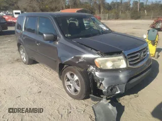 2013 Honda Pilot EX-L with VIN 5FNYF4H51DB010598, listed as a IAAI auction lot 41719076 with 239,853 mi miles. Bid and sale history available at carsss.com. Image 1.