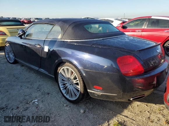 2010 Bentley Continental GT with VIN SCBDP3ZA4AC063390, listed as a Copart auction lot 75495014 with 31,291 mi miles and Non Repairable. Bid and sale history available at DreamBid. Image 6.