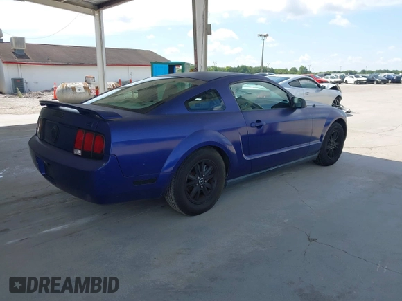 2005 Ford Mustang Deluxe with VIN 1ZVFT80N655176666, listed as a IAAI auction lot 42686893 with 218,881 mi miles and . Bid and sale history available at DreamBid. Image 4.