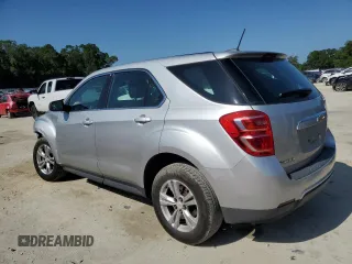 2017 Chevrolet Equinox LS with VIN 2GNALBEK0H1553742, listed as a Copart auction lot 54443965 with 133,884 mi miles and Salvage Title. Bid and sale history available at DreamBid. Image 2.