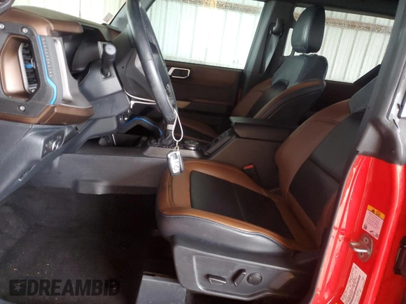 2022 Ford Bronco with VIN 1FMEE5BP7NLB47206, listed as a Copart auction lot 45020775 with Not Provided miles and Salvage Title. Bid and sale history available at carsss.com. Image 7.