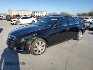 2014 Cadillac CTS Premium AWD with VIN 1G6AZ5S31E0130572, listed as a Copart auction lot 50060845 with 72,335 mi miles and Salvage Title. Bid and sale history available at DreamBid. Image 1.