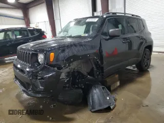 2021 Jeep Renegade Latitude with VIN ZACNJDBB9MPN32787, listed as a Copart auction lot 59268285 with 26,600 mi miles and Salvage title. Bid and sale history available at DreamBid. Image 1.
