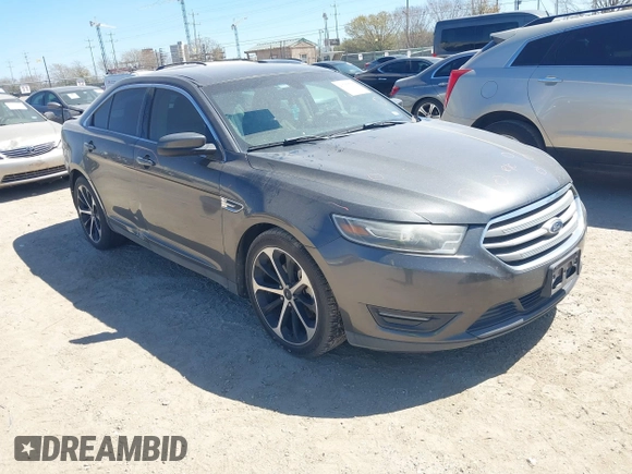 2015 Ford Taurus SEL with VIN 1FAHP2E84FG177553, listed as a IAAI auction lot 41753755 with 153,252 mi miles and . Bid and sale history available at carsss.com. Image 1.