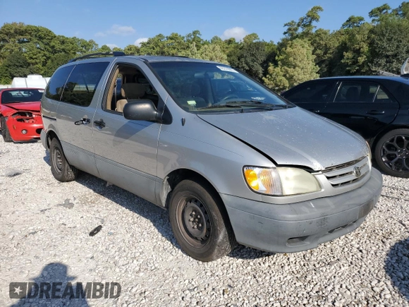 2003 Toyota Sienna CE with VIN 4T3ZF19C03U536617, listed as a Copart auction lot 66270023 with 290,982 mi miles and Clean Title. Bid and sale history available at carsss.com. Image 4.