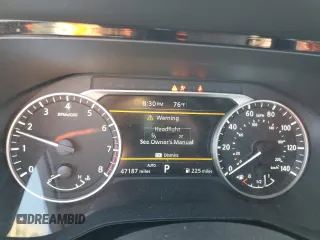 2023 Nissan Pathfinder Rock Creek with VIN 5N1DR3BD7PC219423, listed as a Copart auction lot 47657865 with 47,187 mi miles and Salvage title. Bid and sale history available at DreamBid. Image 9.