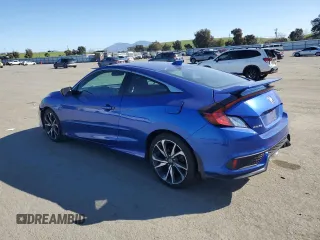 2017 Honda Civic Si with VIN 2HGFC3A55HH752606, listed as a Copart auction lot 46866185 with 118,662 mi miles and Salvage Title. Bid and sale history available at DreamBid. Image 2.