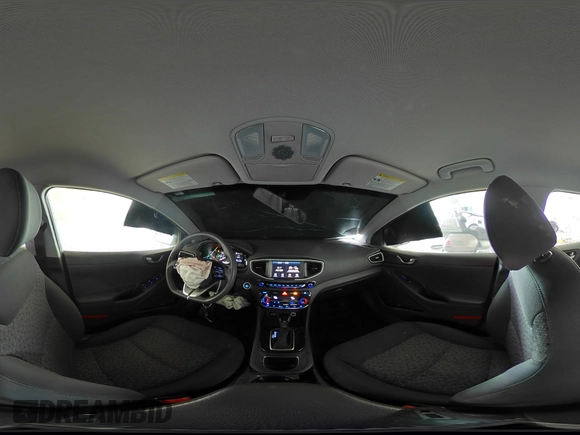 2019 Hyundai Ioniq Blue with VIN KMHC65LC4KU116579, listed as a Copart auction lot 60928635 with 153,495 mi miles and Salvage title. Bid and sale history available at DreamBid. Image 14.