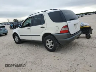 1999 Mercedes-Benz M-Class with VIN 4JGAB54E6XA112237, listed as a Copart auction lot 80163624 with 224,995 mi miles and Salvage Title. Bid and sale history available at carsss.com. Image 2.
