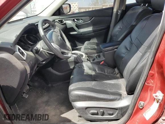 2016 Nissan Rogue SL with VIN 5N1AT2MT1GC730869, listed as a Copart auction lot 51115805 with 128,679 mi miles and Salvage Title. Bid and sale history available at DreamBid. Image 7.