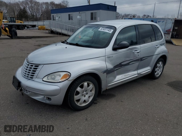 2004 Chrysler PT Cruiser Touring with VIN 3C4FY58B94T262081, listed as a Copart auction lot 52451145 with 146,695 mi miles and Salvage Title. Bid and sale history available at carsss.com. Image 1.