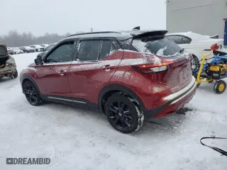 2021 Nissan Kicks SR with VIN 3N1CP5DVXML528880, listed as a Copart auction lot 88123285 with 77,696 mi miles and Clean Title. Bid and sale history available at carsss.com. Image 2.
