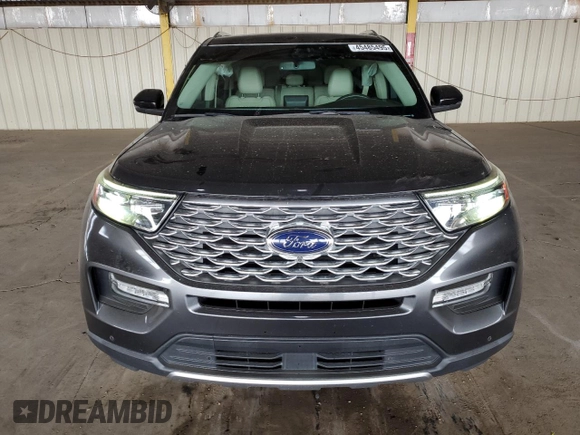 2020 Ford Explorer Platinum with VIN 1FM5K8HC8LGA41089, listed as a Copart auction lot 45485495 with 45,237 mi miles and Salvage Title. Bid and sale history available at carsss.com. Image 5.