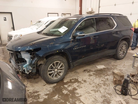 2022 Chevrolet Traverse LT Cloth with VIN 1GNEVGKW2NJ169057, listed as a IAAI auction lot 41615577 with 48,122 mi miles. Bid and sale history available at carsss.com. Image 18.