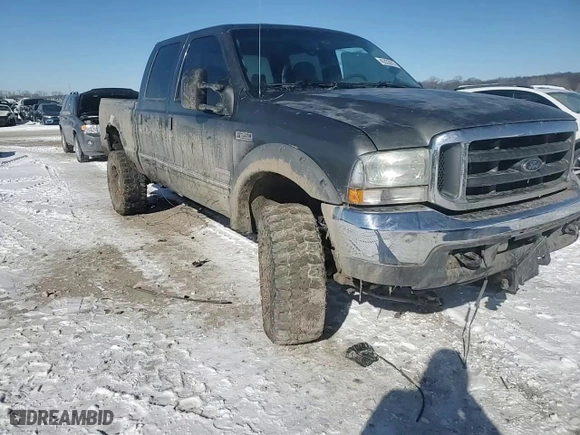 2004 Ford Super Duty F-250 XL with VIN 1FTNW21P74EB90951, listed as a Copart auction lot 45333015 with 229,184 mi miles and Salvage Title. Bid and sale history available at carsss.com. Image 10.