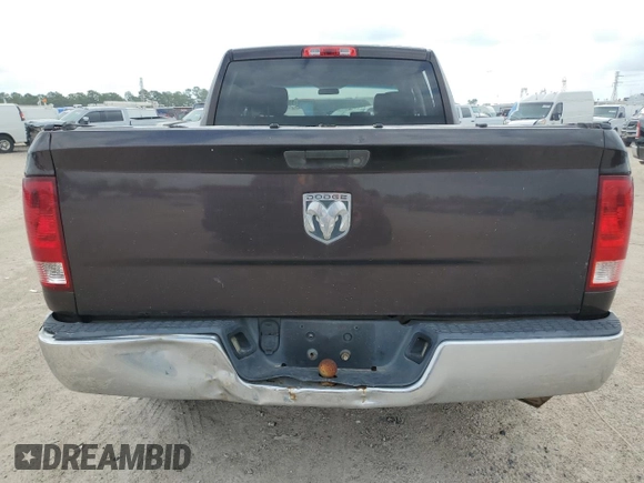 2010 Dodge 1500 ST with VIN 1D7RB1GK8AS230881, listed as a Copart auction lot 55332435 with 127,865 mi miles and Clean Title. Bid and sale history available at DreamBid. Image 6.