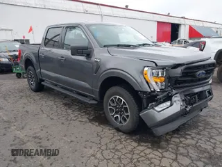 2023 Ford F-150 XL with VIN 1FTEW1EP3PKE54662, listed as a IAAI auction lot 41591839 with 9,293 mi miles. Bid and sale history available at carsss.com. Image 1.