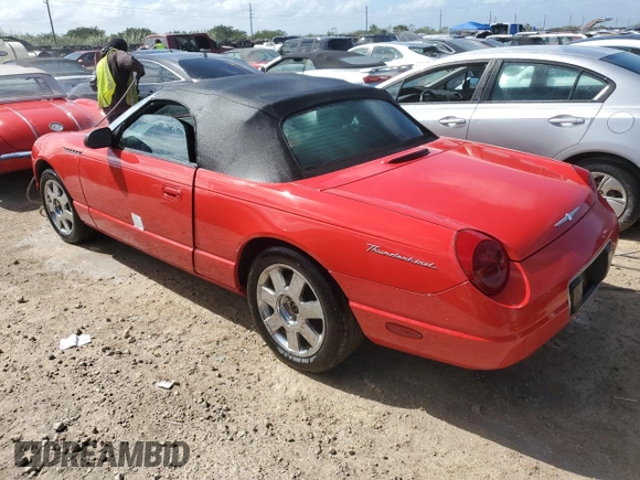 2002 Ford Thunderbird Hardtop Premium with VIN 1FAHP60AX2Y101373, listed as a Copart auction lot 76175484 with Not Provided miles and Non Repairable. Bid and sale history available at DreamBid. Image 2.