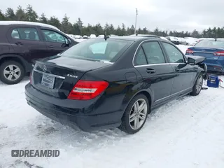 2013 Mercedes-Benz C 300 Sport with VIN WDDGF8AB2DG124530, listed as a IAAI auction lot 41553508 with 110,654 mi miles and . Bid and sale history available at DreamBid. Image 4.