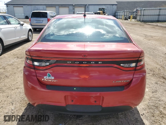 2013 Dodge Dart Limited with VIN 1C3CDFCA5DD293163, listed as a Copart auction lot 51969175 with 116,810 mi miles and Clean Title. Bid and sale history available at DreamBid. Image 6.