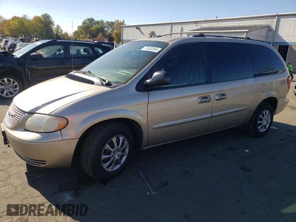2003 Chrysler Town & Country with VIN 2C4GP24383R244967, listed as a Copart auction lot 76830064 with 0 mi miles and Non Repairable. Bid and sale history available at carsss.com. Image 1.