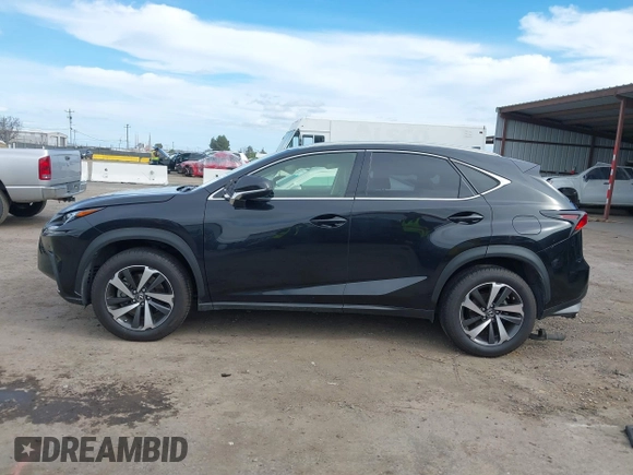 2019 Lexus NX with VIN JTJYARBZ0K2152235, listed as a IAAI auction lot 41658197 with 54,802 mi miles. Bid and sale history available at carsss.com. Image 14.