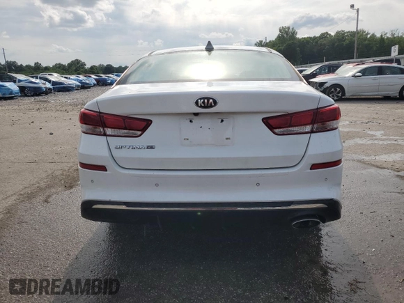 2019 Kia Optima LX с VIN 5XXGT4L33KG347598, выставлен на аукционе Copart как лот 57473625 с пробегом 83 498 миль миль и Списание • Salvage title. История ставок и продаж доступна на DreamBid. Изображение 6.