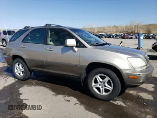 2001 Lexus RX 300 with VIN JTJHF10U910181642, listed as a Copart auction lot 52896115 with 187,019 mi miles and Salvage Title. Bid and sale history available at DreamBid. Image 4.