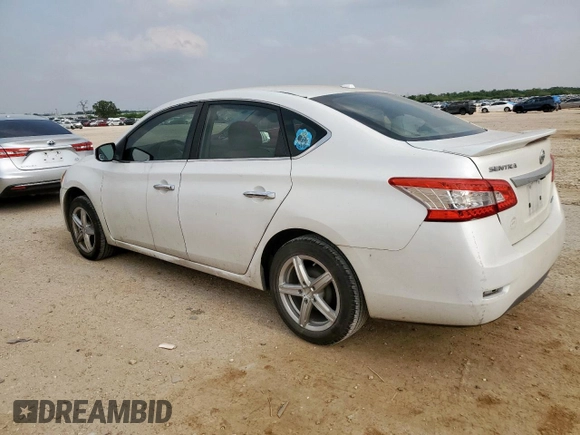 2014 Nissan Sentra SV with VIN 3N1AB7AP9EL637503, listed as a Copart auction lot 57509545 with 137,003 mi miles and Clean title. Bid and sale history available at DreamBid. Image 2.