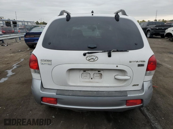 2005 Hyundai Santa Fe GLS with VIN KM8SC73E85U996207, listed as a Copart auction lot 76542804 with 200,032 mi miles and Non Repairable. Bid and sale history available at carsss.com. Image 6.