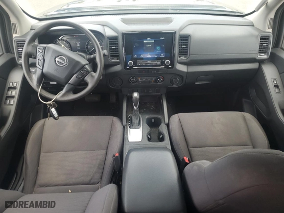 2022 Nissan Frontier S with VIN 1N6ED1EJ2NN628036, listed as a Copart auction lot 46714875 with 43,235 mi miles and Non Repairable. Bid and sale history available at carsss.com. Image 8.