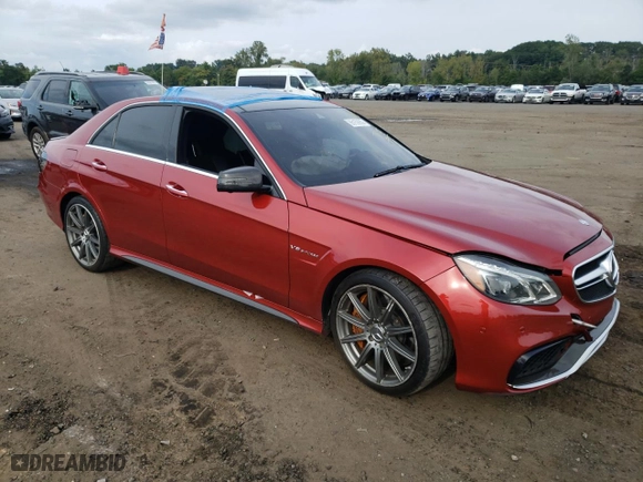2015 Mercedes-Benz E-Class E 63 AMG S-Model with VIN WDDHF7GB6FB102892, listed as a Copart auction lot 65159853 with 131,473 mi miles. Bid and sale history available at carsss.com. Image 4.