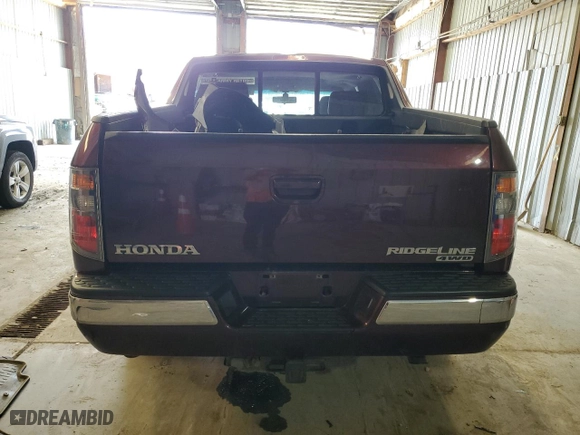 2008 Honda Ridgeline RTL with VIN 2HJYK16558H522163, listed as a Copart auction lot 50266295 with 155,767 mi miles and Salvage Title. Bid and sale history available at carsss.com. Image 6.