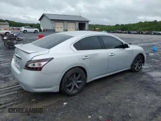 2013 Nissan Maxima S with VIN 1N4AA5AP2DC818544, listed as a Copart auction lot 56555005 with 168,271 mi miles and Clean Title. Bid and sale history available at DreamBid. Image 3.