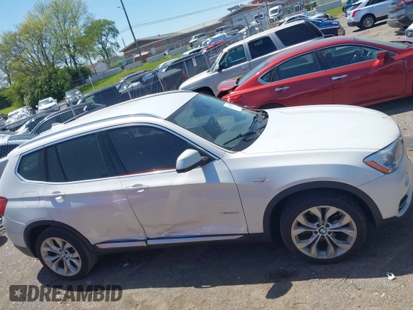 2017 BMW X3 xDrive28i with VIN 5UXWX9C56H0D99107, listed as a IAAI auction lot 42024239 with 152,396 mi miles and . Bid and sale history available at DreamBid. Image 13.