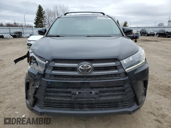 2019 Toyota Highlander SE z VIN 5TDJZRFH2KS963669, wystawiony jako Copart lot #52721595 z przebiegiem 85 366 mil mil oraz Szkoda całkowita • Salvage title. Historia ofert i sprzedaży dostępna na DreamBid. Obrazek 5.