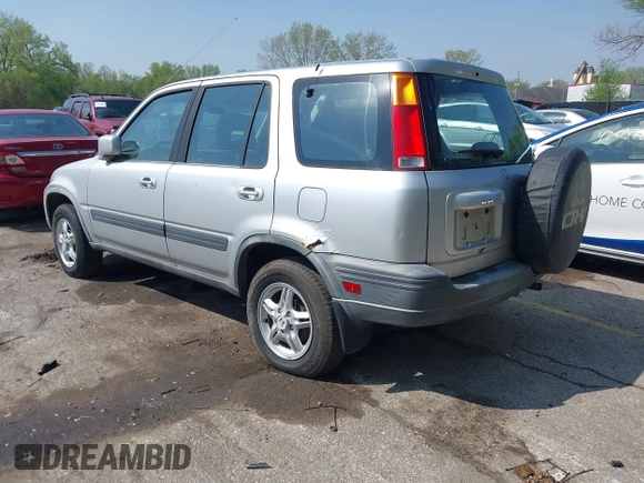 1998 Honda CR-V EX with VIN JHLRD1864WC041543, listed as a IAAI auction lot 42052076 with 322,864 mi miles. Bid and sale history available at carsss.com. Image 3.